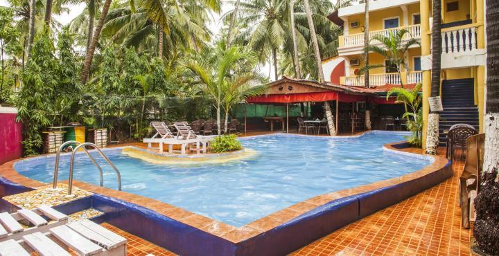 Hotel Castle House Calangute Exterior foto